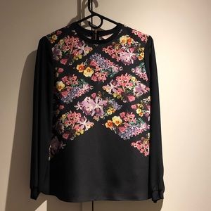 Ted Baker Floral Print Blouse